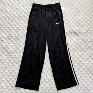 Nike Kids Black DRI-Fit Track Athletic Warmup Pants Size L